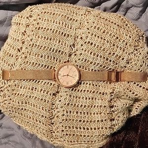 Fossil Watch Rose Gold color, Jacqueline quartz